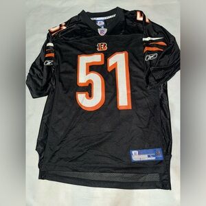 Thurman 51 Reebok NFL jersey size L Cincinnati Bengals